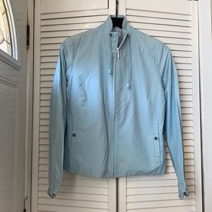 ✌🏼Ann Taylor Loft Blue Raincoat Rain Jacket